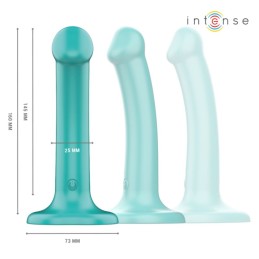 Katie Vibraator-Dildo sinine iminapa ja kaugjuhtimispuldiga By Intense