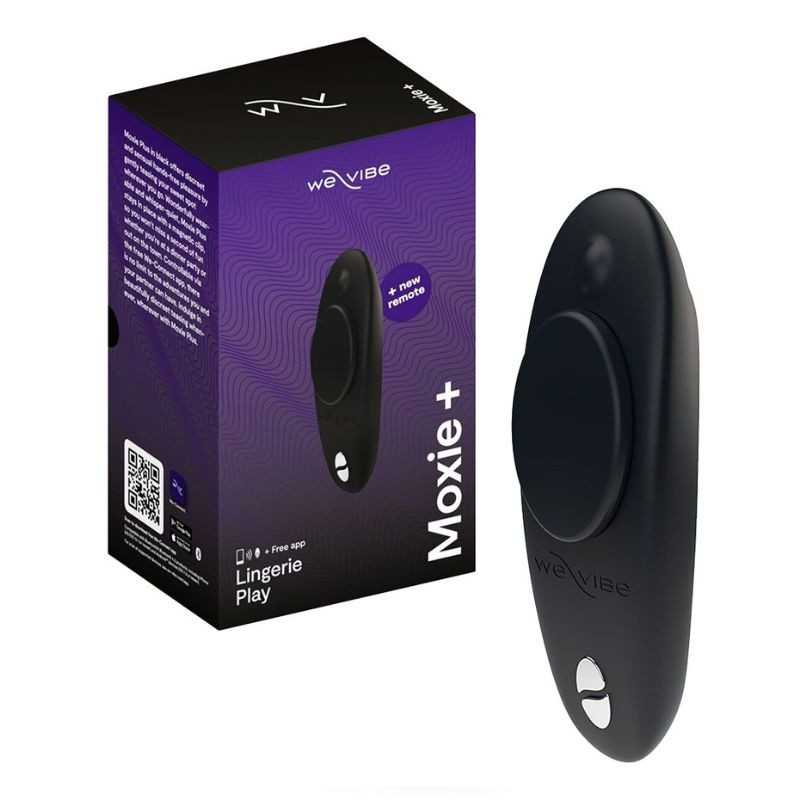 We-vibe - Moxie+ Nutikas Kantav Püksikuvibraator Must