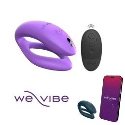We-Vibe - Sync O app-controlled couples vibrator with loop design purple