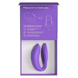 We-Vibe - Sync O app-controlled couples vibrator with loop design purple