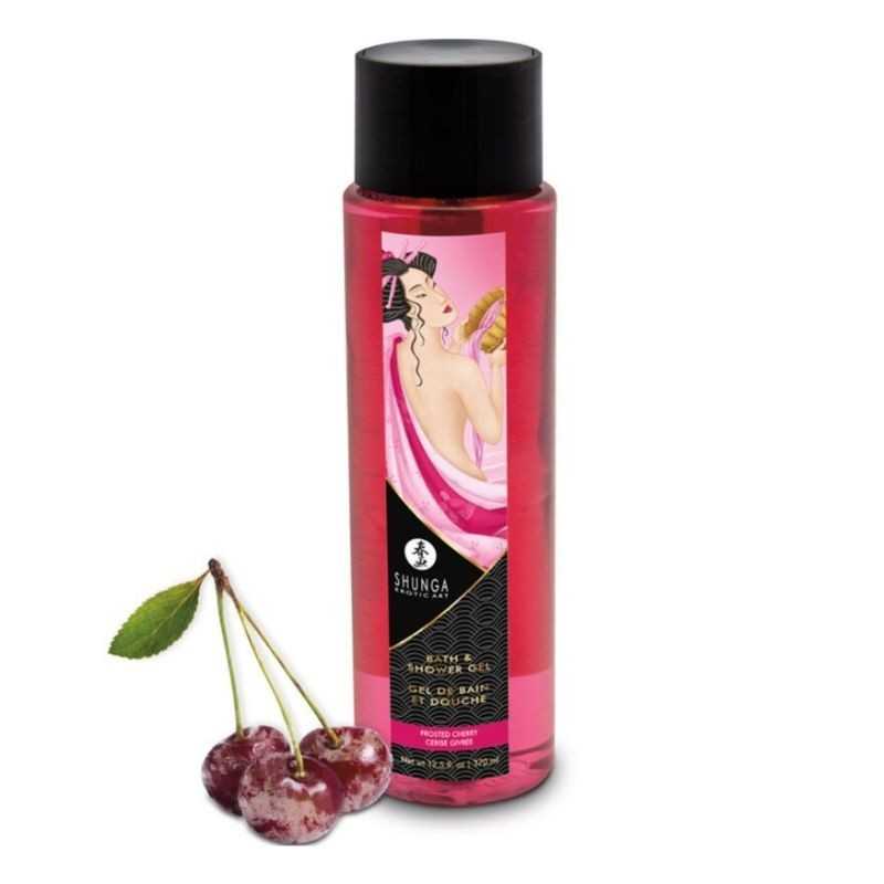 Shunga - Bath & Shower Gel Frosted Cherry 370 ml