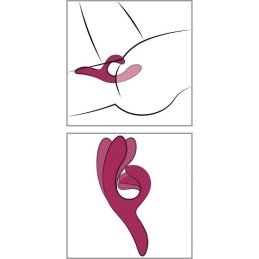 We-Vibe Nova 2 Rabbit Vibrator Blackberry