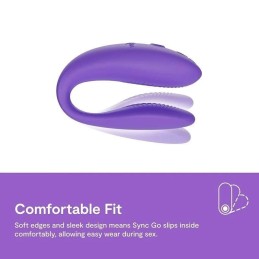 We-Vibe - Sync Go Vibrating Toy for Couples Purple