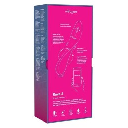 We-vibe - Rave 2 Smart G-spot Vibrator With 2 Motors Pink