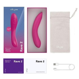 We-vibe - Rave 2 Smart G-spot Vibrator With 2 Motors Pink