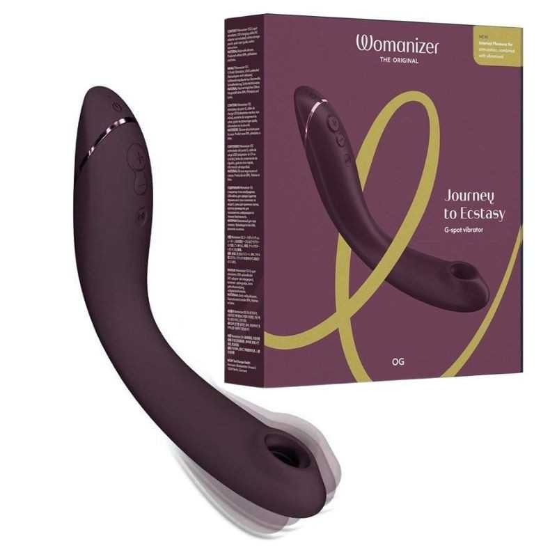 Womanizer - Womanizer OG Вакуумный Стимулятор и Вибратор Бордовый