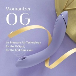 Womanizer OG Vaakumvibraator G-punktile Helelilla