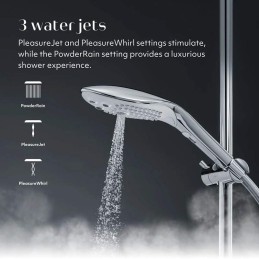 Womanizer - Wave Shower Head Silver