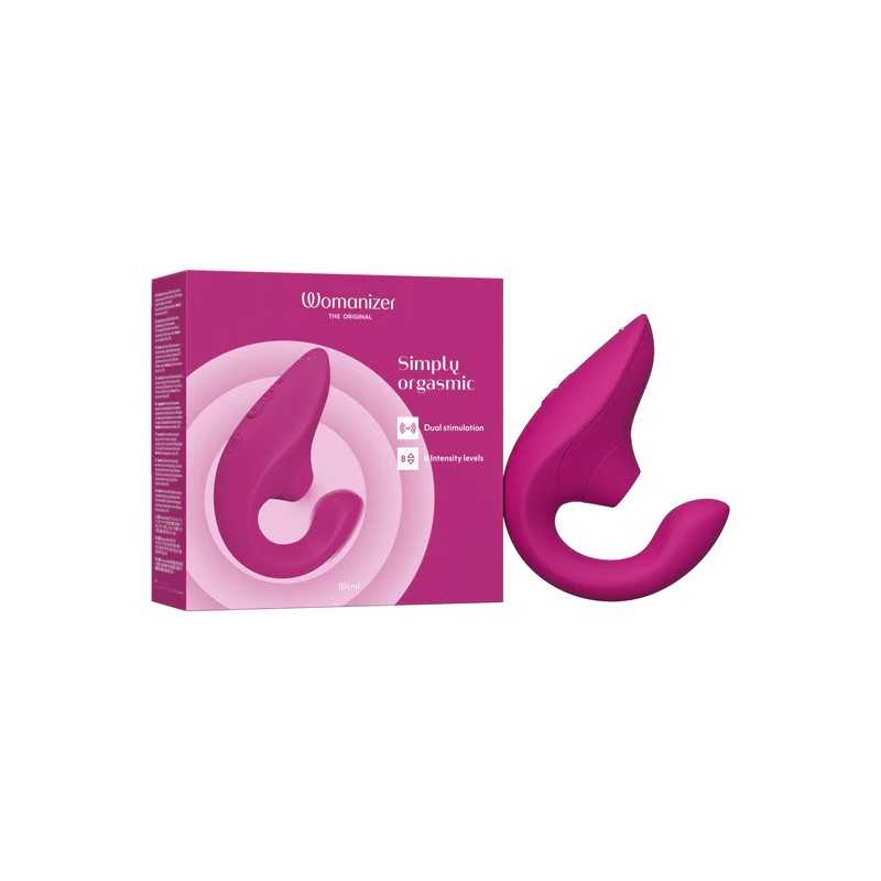 Womanizer - Blend Вибратор И Воздушный Стимулятор Тёмно-розовый