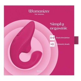 Womanizer - Blend Вибратор И Воздушный Стимулятор Тёмно-розовый