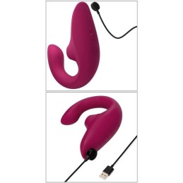 Womanizer - Blend Вибратор И Воздушный Стимулятор Тёмно-розовый