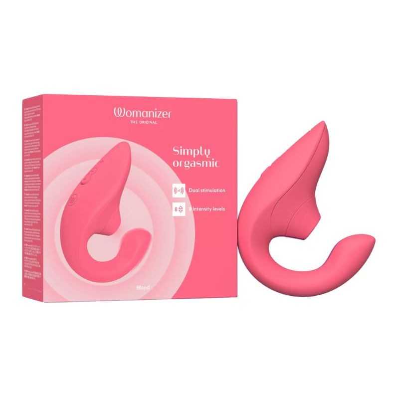 Womanizer - Blend Вибратор И Воздушный Стимулятор Оранжевый
