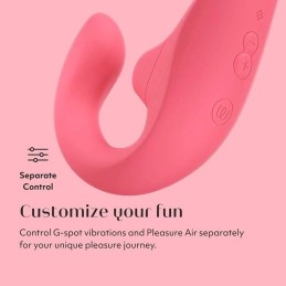 Womanizer - Blend Вибратор И Воздушный Стимулятор Оранжевый