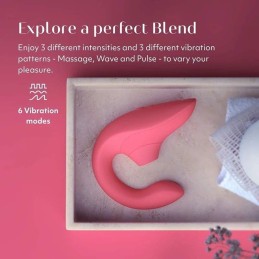 Womanizer - Blend Вибратор И Воздушный Стимулятор Оранжевый
