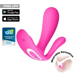 Satisfyer - Top Secret+ Wearable Vibrator Pink