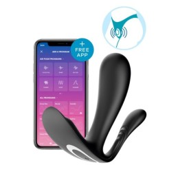 Satisfyer - Top Secret+ Носимый Вибратор Чёрный