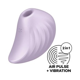 Satisfyer - Pearl Diver Air Pulse Stimulator + Vibration Violet