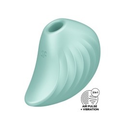Satisfyer - Pearl Diver Вакуумный Стимулятор + Вибрация Mint