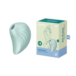 Satisfyer - Pearl Diver Вакуумный Стимулятор + Вибрация Mint