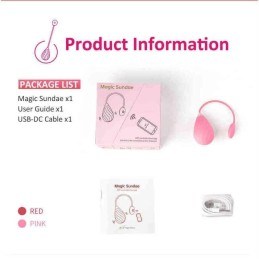 Magic Motion - Magic Sundae App Controlled Love Egg Pink