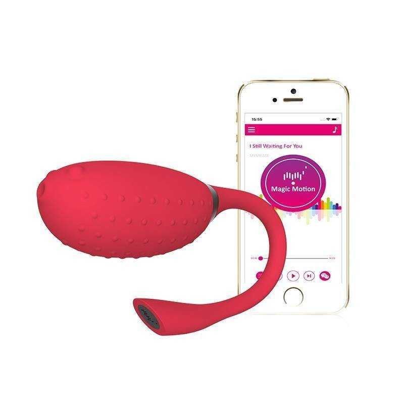 Magic Motion - Fugu App Controlled Vibrating Bullet Red