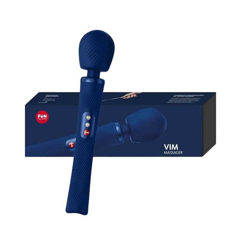 Fun Factory - Vim Võimas Wand Masseerija Tumesinine