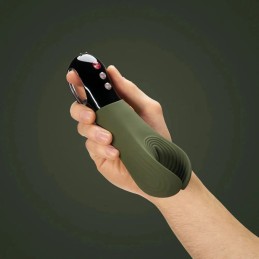 Fun Factory - Manta Vibrating Stroker Green
