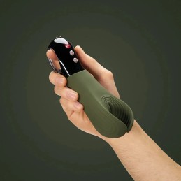 Fun Factory - Manta Vibrating Stroker Green