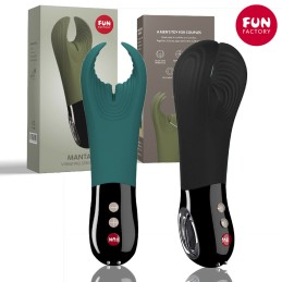 Fun Factory - Manta Vibrating Stroker Green