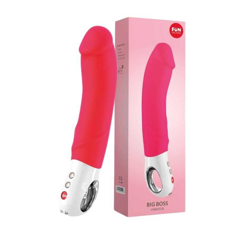 Fun Factory - Big Boss G5 Реалистичный Вибратор White & Pink