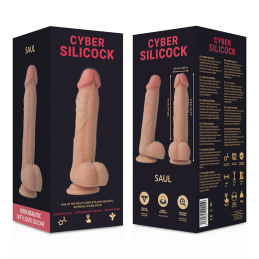 Cyber Silicock – Saul Realistlik Vedelsilikoonist Dildo 21 cm