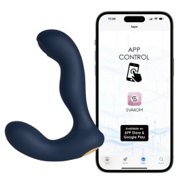 Svakom - Iker Neo eesnäärme stimulaator meeste vibraator Navy Blue