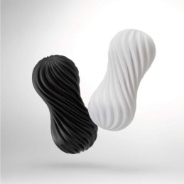 Tenga - Flex Masturbation Sleeve Rocky Black