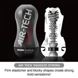 Tenga - Air-tech Squeeze Masturbator Black