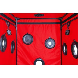 Secret Dome – Kink Club Cabin Scandale Black & Red