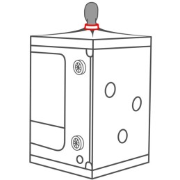 Secret Dome – Kink Club Cabin Scandale Black & Red