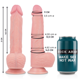 Spitfire Realistlik Dildo 21 cm – Rock Army