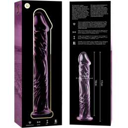Nebula Model 12 Glass Dildo By Ibiza