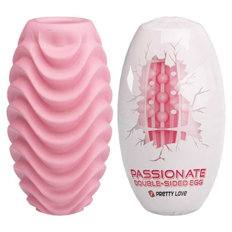Passionate Double Sided Egg Masturbator - Pretty Love