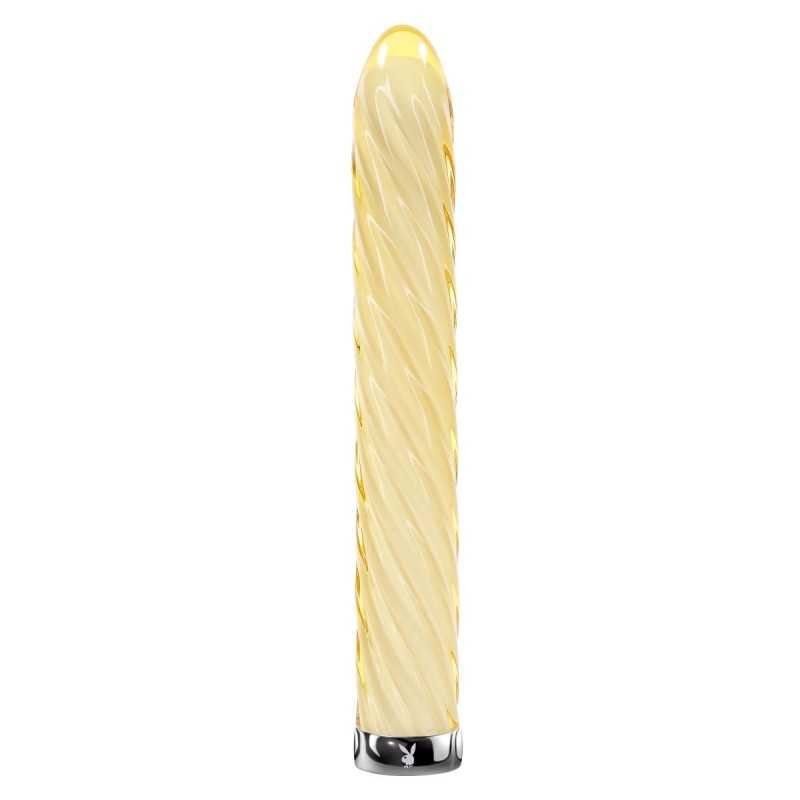 Playboy – Twist of Fate Glass Vibrator