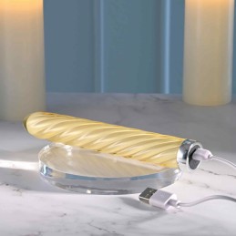 Playboy – Twist of Fate Glass Vibrator