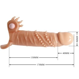 Pretty Love Connor Stimulating and Vibrating Penis Sleeve