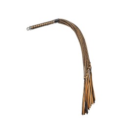 RISE - Thick Cat O. Nine Whip - Black/Gold