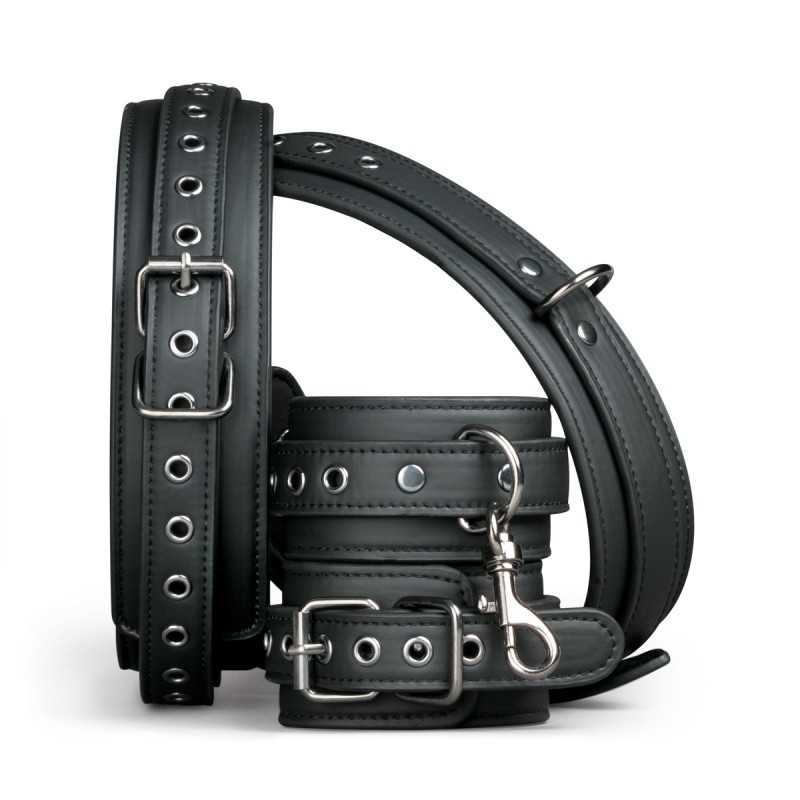 Easytoys Fetish Collection Thigh and Wrist Cuff Set