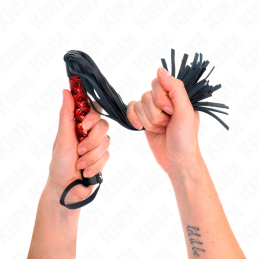 Kink - Must Piits Punase Teemantmustriga 40 cm