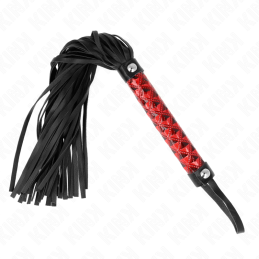 Kink - Must Piits Punase Teemantmustriga 40 cm