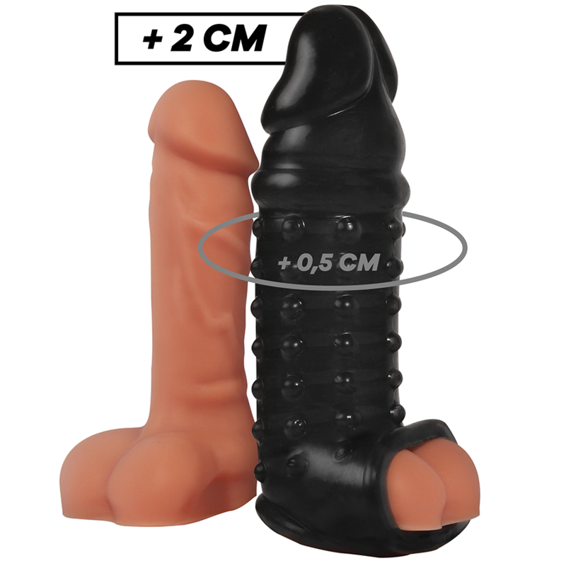 VirilXL - V11 Penis Sleeve and Extension Black