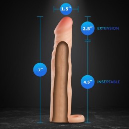 Silicone Penis Extender Performance Plus 6.3 cm - Blush