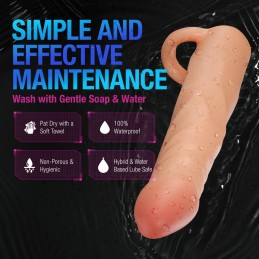 Silicone Penis Extender Performance Plus 6.3 cm - Blush