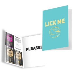Kama Sutra Эротическая Открытка: Lick Me ... Please!